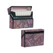 IQOS Electronic Cigarette Leather Storage Box - Cashew Flower Purple - 4