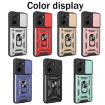 Redmi A5 4G Case Black TPU+PC with Sliding Camera Cover Design - 2