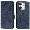 OPPO A5x 5G/4G Dark Blue RFID Anti-theft Leather Case - 2