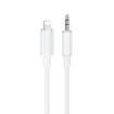 Borofone BL21 Digital Audio Cable 8 Pin to 3.5mm, 1m (White) - 2