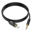 hoco UPA30 Black Type-C to 3.5mm Audio Conversion Cable - 2