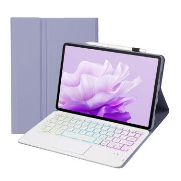 Huawei MatePad 11.5 2024 Backlight Keyboard Case - Lavender White - 1