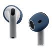 Dark Blue Silicone Protective Case for AirPods 4 Ear Cap - 1
