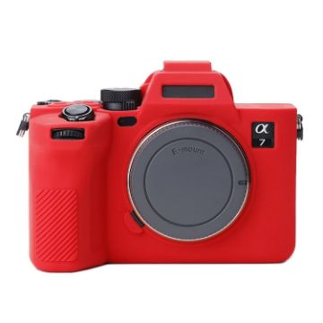 Sony A7 IV Red Soft Silicone Protective Case - 1