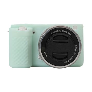 Sony ZV-E10 Light Green Soft Silicone Protective Case - 1