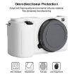 White Soft Silicone Protective Case for Sony ZV-E10 - 4