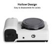 White Soft Silicone Protective Case for Sony ZV-E10 - 6