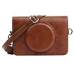 Kodak Mini Shot2 Retro/C210R Camera PU Leather Case with Strap - 1