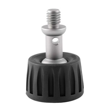 BEXIN GSF37-S Tripod 3/8" Steel Spikes & Plastic Foot Pad - 1