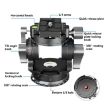 BEXIN DT-02R/S 2D 720 Panorama Tripod Fluid Drag Head with QR Plate - 3