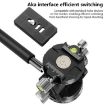 BEXIN DT-02R/S 2D 720 Panorama Tripod Fluid Drag Head with QR Plate - 5