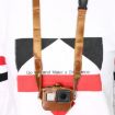 GoPro HERO7 Black/6/5 Leather Case with Strap & Buttons (Coffee) - 4