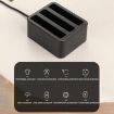 Insta360 X4 Fast Charger for Tri-Slot Batteries (Black) - 5
