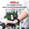 Insta360 GO 3S/3 STARTRC Silicone Wristband Snap Ring Adapter (Black) - 6