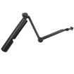 3-Way Monopod Selfie Stick for GoPro, Insta360, DJI Cameras (Black) - 4