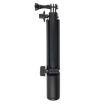 3-Way Monopod Selfie Stick for GoPro, Insta360, DJI Cameras (Black) - 5
