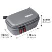 Insta360 X5/X4 STARTRC Camera Case with Carabiner & Strap - Grey - 6