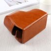 Sony A6400 Full Body PU Leather Camera Case Bag with Strap (Brown) - 2