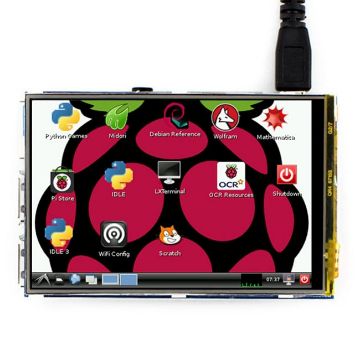 WAVESHARE 3.5" 320x480 Touch Screen LCD for Raspberry Pi - 1