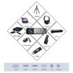 T6 Red 3500 ANSI Lumens 1080P LCD Mini Theater Projector EU Plug - 3