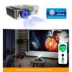 T6 Red 3500 ANSI Lumens 1080P LCD Mini Theater Projector EU Plug - 6