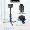 RUIGPRO Black One-piece Tripod Selfie Stick for Action Cameras - 5