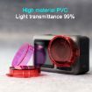 Round Red Color Lens Filter for DJI Osmo Action by Snap-on - 6