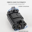 Sunnylife Expansion Adapter & Case for DJI OSMO Pocket 3 (Black) - 3