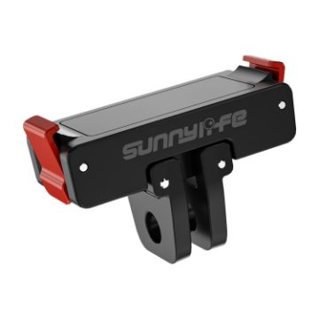 DJI Osmo Action 5/4/3 Sunnylife Selfie Stick Tripod Mount (Black) - 1