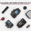 DJI Osmo Action 5 Pro/4/3 Magnetic Quick-Release Adapter (Black) - 4