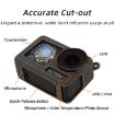 DJI Osmo Action 5 Pro Silicone Case with Lanyard - Orange - 3