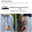 DJI Osmo Action 5 Pro Silicone Case with Lanyard - Orange - 4