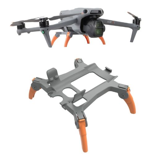 DJI Air 3S/3 Sunnylife Orange Landing Gear Extensions Support Leg - 1