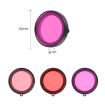 DJI Osmo Action 5 Pro/4/3 Purple Diving Lens Filter Housing - 2