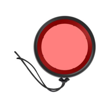 DJI Osmo Action 5/4/3 Diving Housing Red Lens Filter - 1