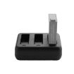 DJI Osmo Action 4/3 Tri-Slot Battery Charger (Black) - 1