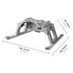 DJI Flip STARTRC LED Light Grey Folding Landing Gear Rack - 2