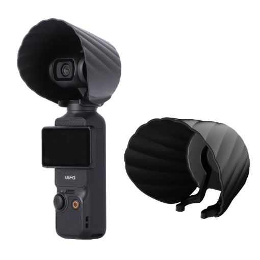 Sunnylife Sunshade Lens Cover for DJI OSMO Pocket 3 (Black) - 1