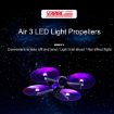 DJI Air 3 STARTRC LED Flash Lamp Propellers (Low Noise, Transparent) - 2