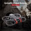 DJI Avata 2 Sunnylife Gimbal Red Aluminum Anti-collision Bumper - 2