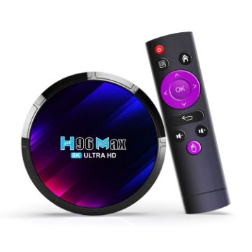 H96 Max 8K Smart TV Box Android 13, RK3528, 4GB+32GB, UK Plug - 1
