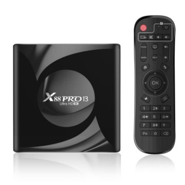 X88 Pro 13 Smart TV Box, Android 13.0, 2GB+16GB, RK3528, AU Plug - 1