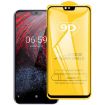 Nokia X6 9D Full Glue Tempered Glass Screen Protector - 1