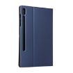 Blue Leather Case for Galaxy Tab S6 T860 with Holder & Texture Flip - 3