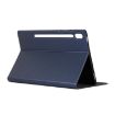 Blue Leather Case for Galaxy Tab S6 T860 with Holder & Texture Flip - 6