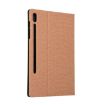 Gold Flip Leather Case for Galaxy Tab S6 T860 with Holder - 3