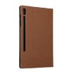Brown Leather Case with Holder for Galaxy Tab S6 T860 - 3