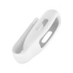 Fitbit Inspire 2 White Silicone Clip Case Cover - Steel Sheet - 4