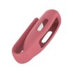 Silicone Protective Clip Case for Fitbit Inspire 2 (Rose Red) - 4