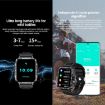 ZW59 1.95" Orange Sports Smart Watch, BT Call, Blood Oxygen/HR Monitor - 6
